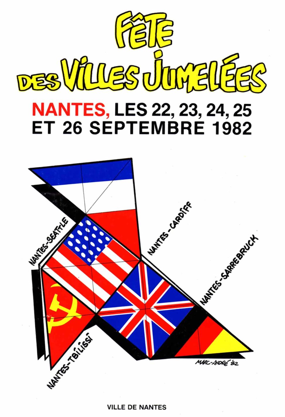 1982-Fete-des-villes-jumelées-Nantes