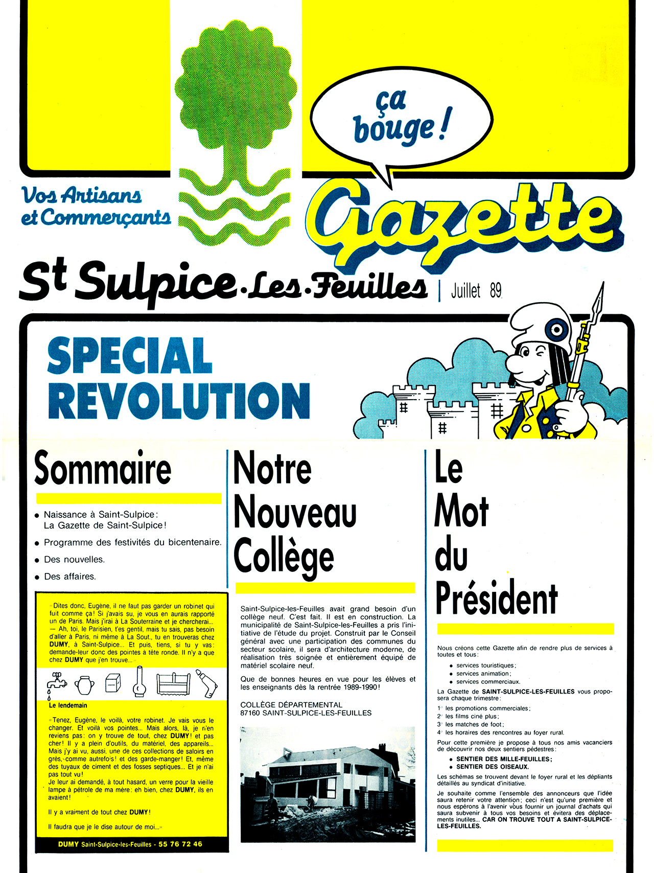 Gazette de Saint-Sulpice-Les-Feuilles-1989-95