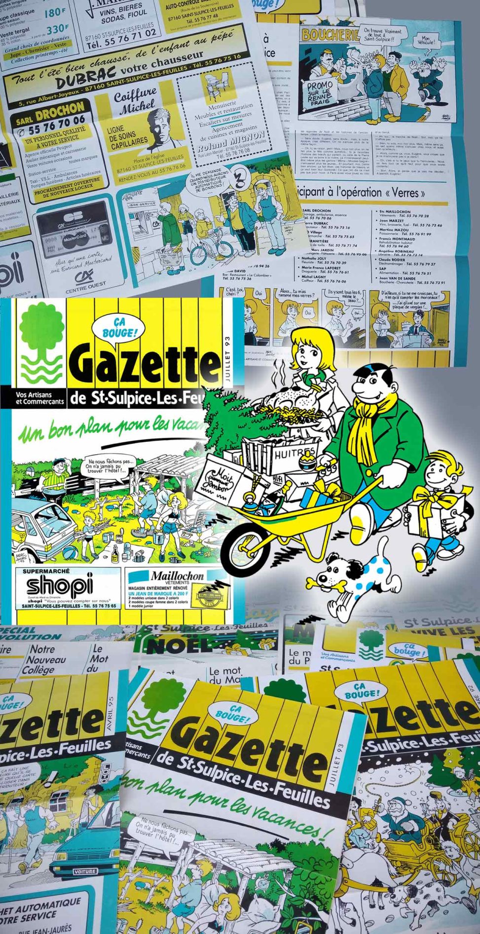 La-Gazette-de-Saint-Sulpice-les-Feuilles 1989-1995