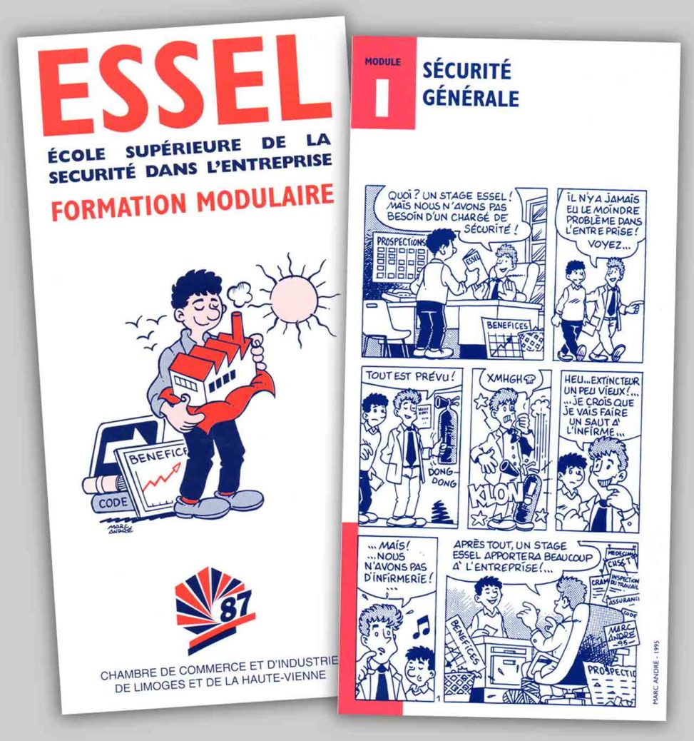 1995-ESSEL-Livret-illustré-et-fiches-BD