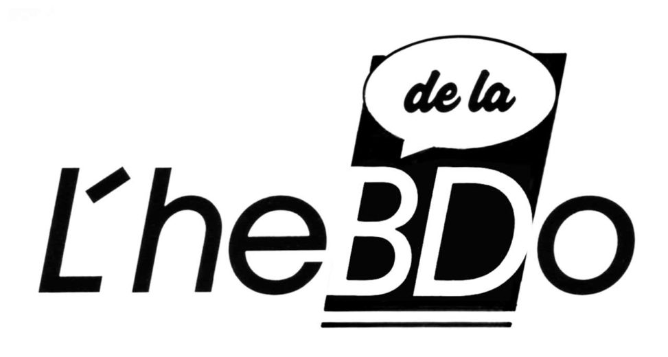 Logo L'Hebdo de la BD Bernard Marle Nice 1991-92 Marc-André