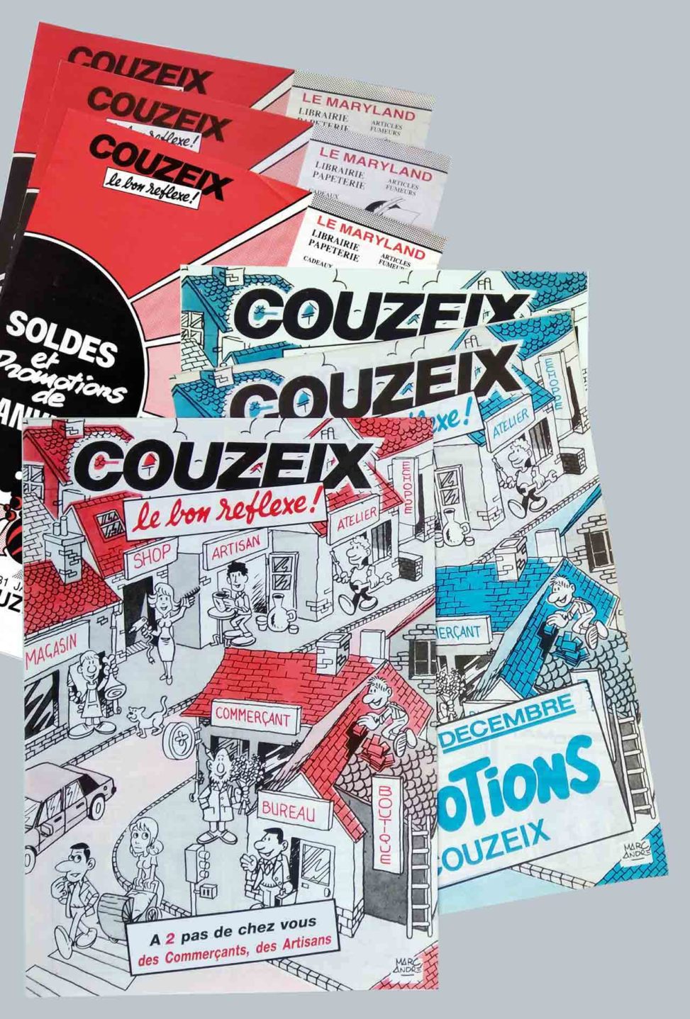 Couzeix le bon réflexe-1985-1988 Marc-André Association des commerçants et Artisans